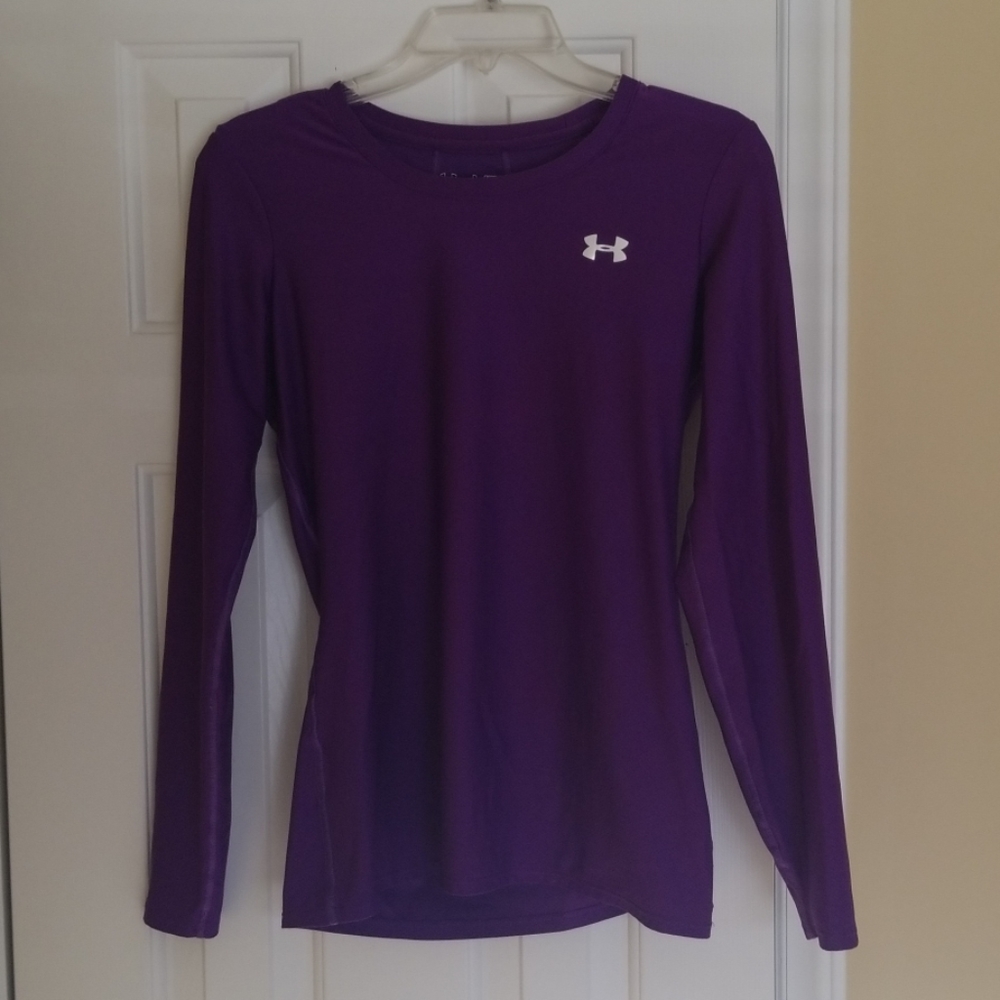 Under Armour Fitted Heat Gear Long Sleeve Shirt